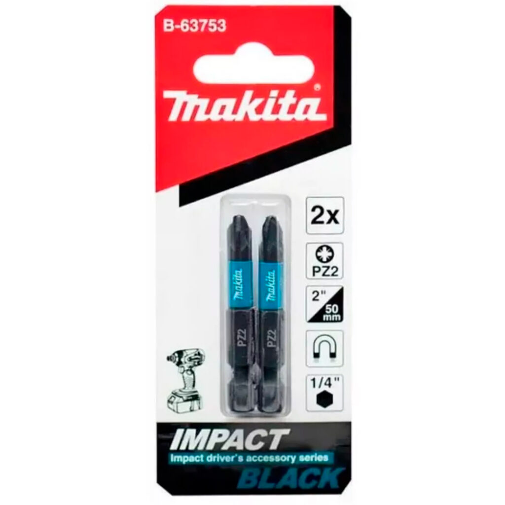 Punta Torsion Black Pz2 50 Makita B 63753 Impact Black La Casa Del Repuesto